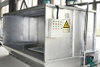 LS600 Dacromet coating water curtain type spray room