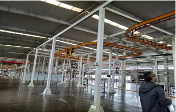 Rear axle sub-assembly area